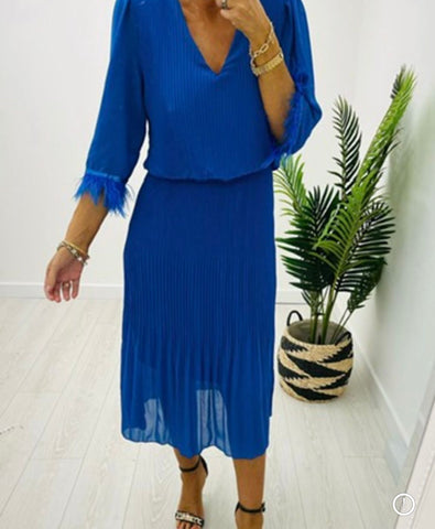 Una Royal Blue Dress