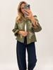Leona Green Embriodery Jacket