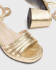 Wonders Gold Sandals