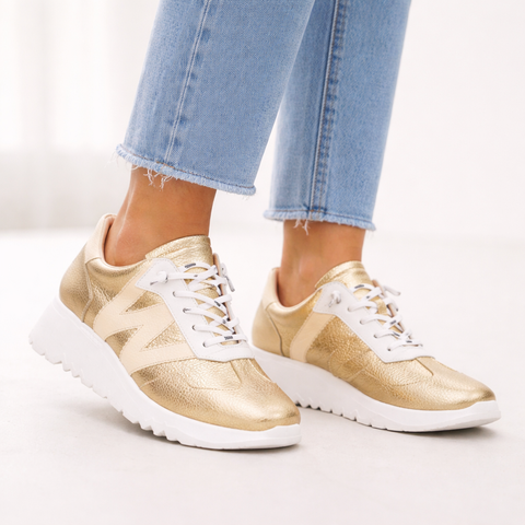 Wonders Gold Trainers