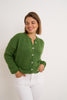 Green Knit Cardigan