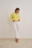 Yellow Knit Cardigan
