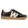 Wonders AP-2001 Black Croc Trainers