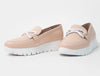 Wonders A2480 Nude-White Loafers