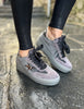 Meline Grey Star Trainers