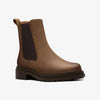 Clarks Walnut Chelsea Boots