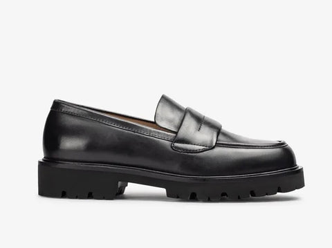 Unisa Fragata Black Loafers