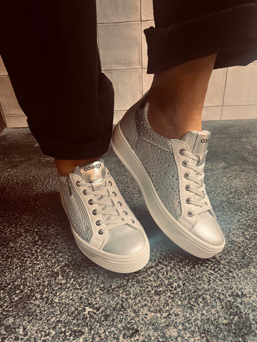 Igi&Co Silver Sneakers