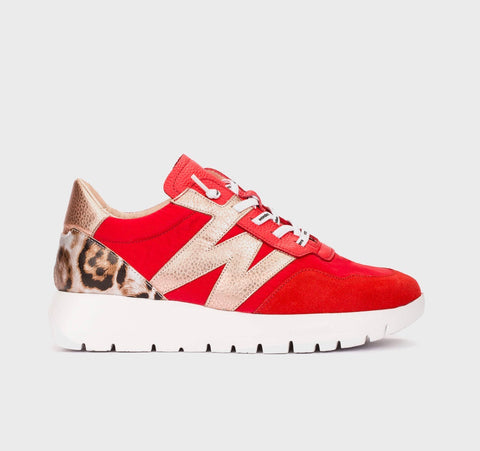 Wonders A24100 A-24100 FLAME Red Trainers