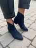 Wonders D-2001 Navy Suede Boots