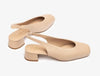 Unisa Nude slingbacks