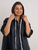 Navy Gracie Rain Coat