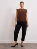Brown Lace Blouse