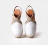 Toni Pons Terra White Leather Espirdrilles