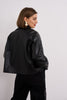 Black Faux Leather Jacket