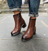 Paula Urban Brown Leather Boots