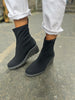 Pedro Miralles Weekend Black Sock Boots