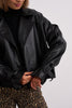 Black Faux Leather Jacket