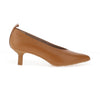 Wonders G-7102 Tan Leather Kitten Heel