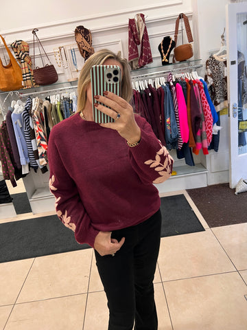 Dena Wine Knit