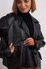 Black Faux Leather Jacket