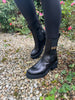 Pedro Miralles Black Buckle Boots