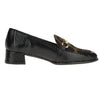 Wonders C-6030 Black/leopard Loafer