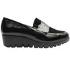 Wonders C-33360 Black Loafer