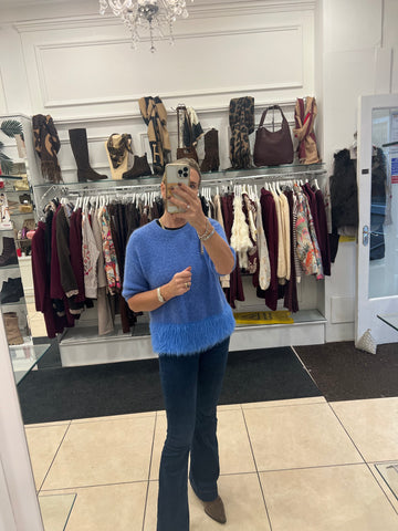 Blue Fun Knit