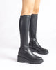 Unisa Jace Black Leather Boots