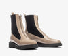 Unisa Taupe Patent Foggia Boots