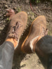Unisa Taupe Fur lined Trainers