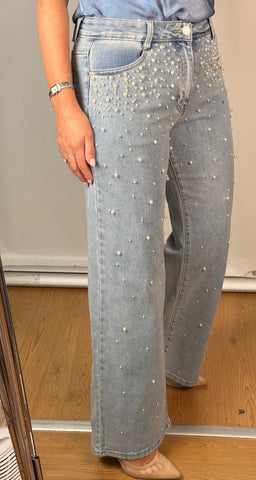 Embellished Jeans