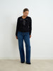Black Polkadot Knit