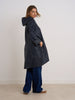 Navy Gracie Rain Coat
