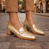 Wonders C-6030 Gold Loafer