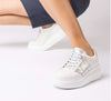 Wonders 2650 White/Silver Trainers