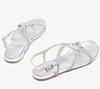 Unisa Silver Sparkle Sandals