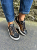 Meline Black/Bronze Star Trainers