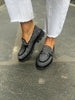 Pedro Miralles Grey Sparkle Loafers