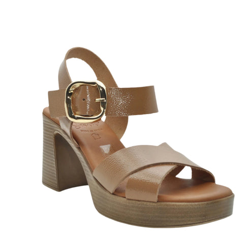 Oh my Sandals Heel Camel Sandals