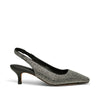 Shoe de Bear Black Sparkle Slingback