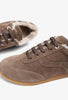 Unisa Taupe Fur lined Trainers