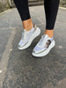 Wonders A3622 Silver Trainers