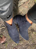 Wonders D-2001 Navy Suede Boots