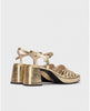 Wonders Gold Sandals