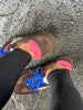 Meline Chocolate Star Trainers