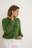 Green Knit Cardigan