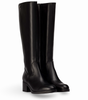 Wonders long Black Leather Boots