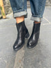 Paula Urban Black Leather Boots